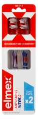 Elmex Anti-Caries InterX Brosse à Dents Souple Duo Pack