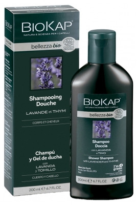 Biokap Bellezza Organic Shower Shampoo 200 ml