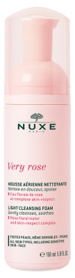 Nuxe Very rose Mousse Aérienne Nettoyante 150 ml