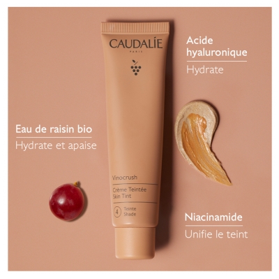 Caudalie Vinocrush Crème Teintée 30 ml - Teinte : Teinte 4