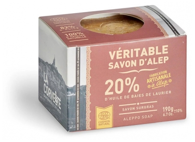 La Corvette Véritable Savon d'Alep Bio 190 g