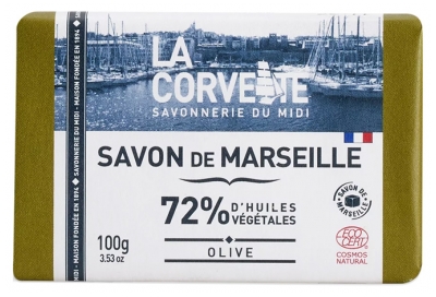 La Corvette Marseille Soap Olive 100g