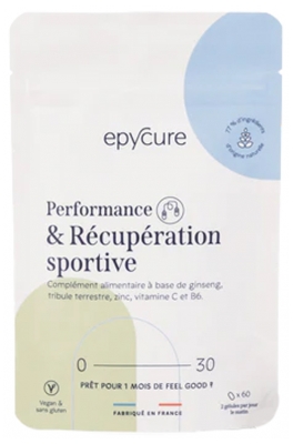 Epycure Performance & Récupération Sportive 60 Gélules