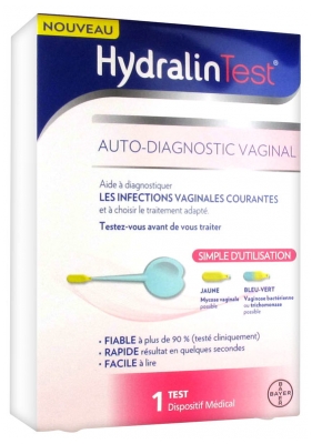 Hydralin Test Auto-Diagnostic Vaginal 1 Test Hydralin Test Auto-Diagnostic Vaginal 1 Test