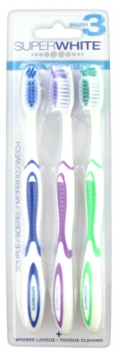 Superwhite Original Brush 3 3 Supple Toothbrushes Superwhite Original Brush 3 3 Supple Toothbrushes
