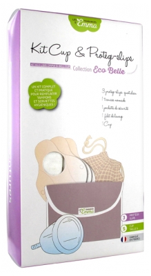Les Tendances d'Emma Collection Eco Belle Kit Cup & Panty-Liners