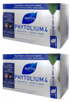 Phyto Phytolium 4 Densifying Treatment Serum Men 2 x 12 Phials