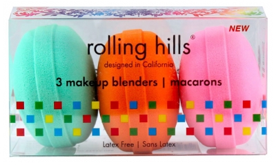 Rolling Hills 3 Macaroon Makeup Sponges Rolling Hills 3 Macaroon Makeup Sponges