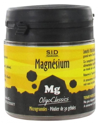 S.I.D Nutrition OligoClassics Magnésium 30 Gélules