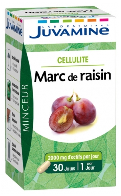 Juvamine Cellulite Grape Marc 30 Capsules
