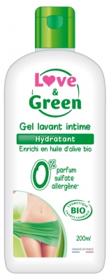 Love & Green Gel Lavant Intime Hydratant Bio 200 ml Love & Green Gel Lavant Intime Hydratant Bio 200 ml