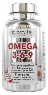 Biocyte Longevity Omega 3-6-9 60 Capsules Biocyte Longevity Omega 3-6-9 60 Capsules