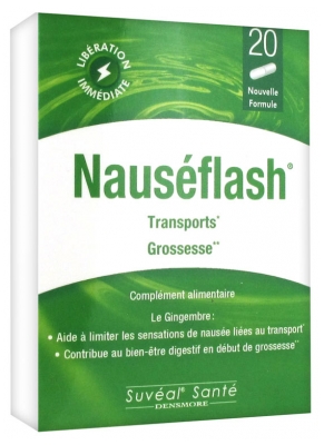 Densmore Suvéal Santé Nauséflash 20 Gélules Densmore Suvéal Santé Nauséflash 20 Gélules