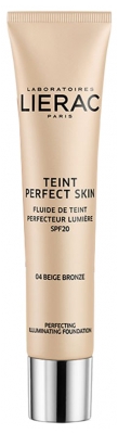 Lierac Teint Perfect Skin Fluide de Teint Perfecteur Lumière SPF20 30 ml Lierac Teint Perfect Skin Fluide de Teint Perfecteur Lumière SPF20 30 ml