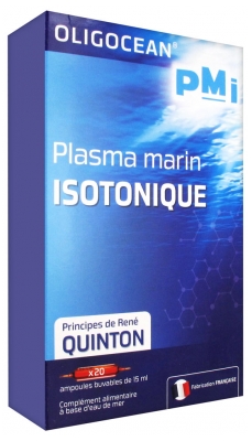 Oligocean Plasma Marin Isotonique 20 Ampoules