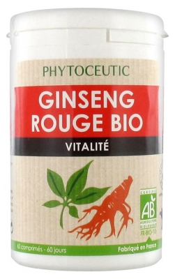 Phytoceutic Ginseng Rouge Bio 60 Comprimés Phytoceutic Ginseng Rouge Bio 60 Comprimés