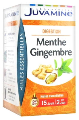 Juvamine Digestion Menthe Gingembre 30 Capsules