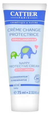 Cattier Bébé Crème Protectrice Pour Le Change 75 ml Cattier Bébé Crème Protectrice Pour Le Change 75 ml