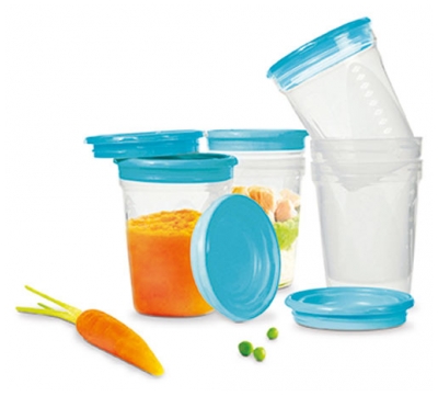 NUK Pots de Conservation 6 Pots x 200 ml NUK Pots de Conservation 6 Pots x 200 ml