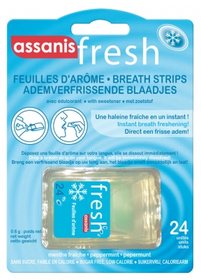 Assanis Fresh Feuilles d'Arôme 24 Unités Assanis Fresh Feuilles d'Arôme 24 Unités