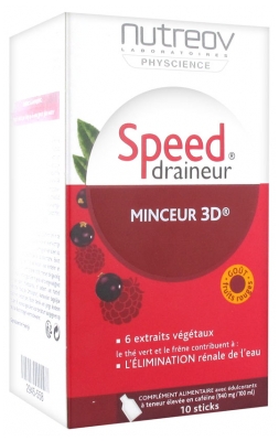 Nutreov Speed Draineur Minceur 3D 10 Sticks