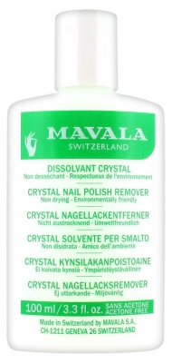 Mavala Dissolvant Crystal 100 ml Mavala Dissolvant Crystal 100 ml