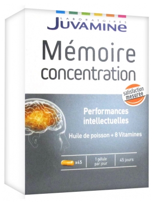 Juvamine Memory Concentration 45 Capsules