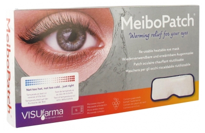 VISUfarma Meibopatch Patch Oculaire Chauffant Réutilisable VISUfarma Meibopatch Patch Oculaire Chauffant Réutilisable