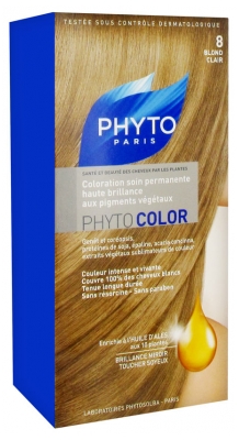 Phyto Color Permanent Color-Treatment Ultra Shine with Botanical Pigments
