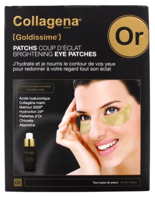 Collagena Goldissime Brightening Eye Patches 16 Patches Collagena Goldissime Brightening Eye Patches 16 Patches