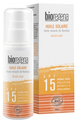 Bioregena Huile Solaire SPF15 Bio 90 ml Bioregena Huile Solaire SPF15 Bio 90 ml