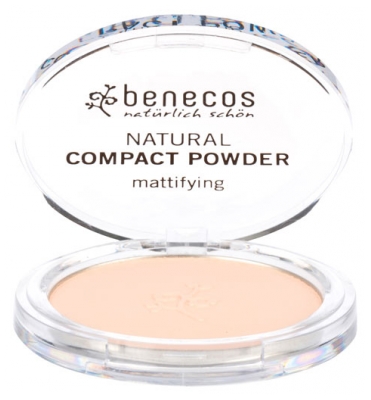 Benecos Poudre Compacte 9 g - Teinte : Porcelain Benecos Poudre Compacte 9 g - Teinte : Porcelain
