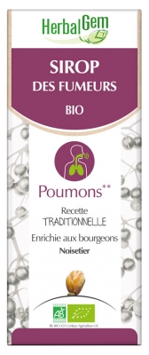 HerbalGem Sirop des Fumeurs Bio 150 ml HerbalGem Sirop des Fumeurs Bio 150 ml