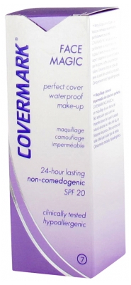Covermark Face Magic Maquillage Camouflage Imperméable 30 ml - Teinte : 7 Covermark Face Magic Maquillage Camouflage Imperméable 30 ml - Teinte : 7