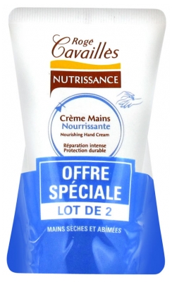 Rogé Cavaillès Nutrissance Moisturizing Hand Cream 2 x 50ml