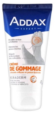 Addax Keraderm Crème de Gommage Pieds 50 ml