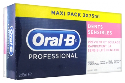 Oral-B Pro-Expert Professional Sensitive Teeth 2 x 75ml