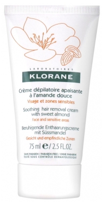 Klorane Crème Dépilatoire Apaisante à l'Amande Douce 75 ml Klorane Crème Dépilatoire Apaisante à l'Amande Douce 75 ml