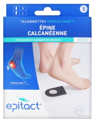 Epitact Talonnettes au Physio'Choc Epine Calcanéenne - Taille : S - Femme