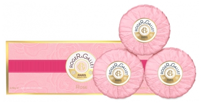 Roger & Gallet Savons Doux Rose 3 x 100 g Roger & Gallet Savons Doux Rose 3 x 100 g