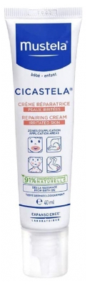 Mustela Cicastela Crème Réparatrice Peaux Irritées 40 ml Mustela Cicastela Crème Réparatrice Peaux Irritées 40 ml
