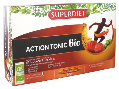Super Diet Action Tonic Bio 20 Ampoules de 15 ml Super Diet Action Tonic Bio 20 Ampoules de 15 ml