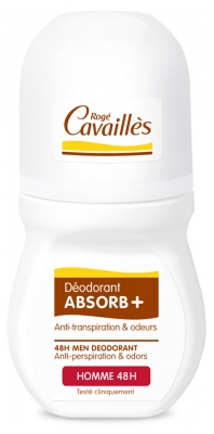 Rogé Cavaillès Déodorant Absorb+ Homme 48H 50 ml Rogé Cavaillès Déodorant Absorb+ Homme 48H 50 ml