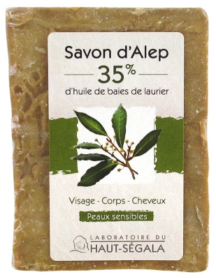 Laboratoire du Haut-Ségala Aleppo Soap 35% Laurel Berries 200g