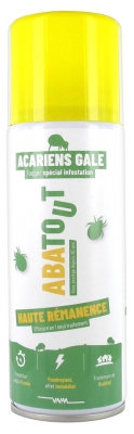 Abatout Acariens Sarna Fogger Especial infestación 150 ml Abatout Acariens Sarna Fogger Especial infestación 150 ml