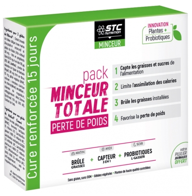 STC Nutrition Totale Schlankeit-Set Gewichtsabnahme 75 Kapseln + 1 Geschenkte Pillendose STC Nutrition Totale Schlankeit-Set Gewichtsabnahme 75 Kapseln + 1 Geschenkte Pillendose