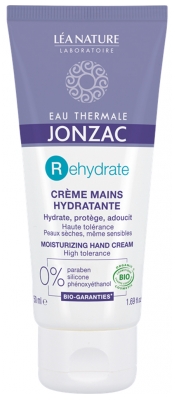 Eau de Jonzac REhydrate Crème Mains Hydratante Bio 50 ml