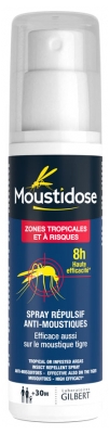 Moustidose Spray Répulsif Zone Infestée 125 ml Moustidose Spray Répulsif Zone Infestée 125 ml