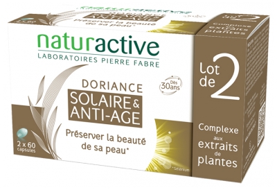 Naturactive Doriance Solaire & Anti-Âge Lot de 2 x 60 Capsules Naturactive Doriance Solaire & Anti-Âge Lot de 2 x 60 Capsules
