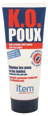Item Dermatologie KO Poux Gel Crème Anti-Poux 100 ml